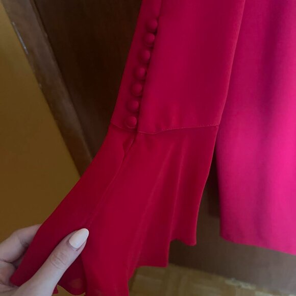 Calvin Klein Red Dress 6 - Picture 2 of 5